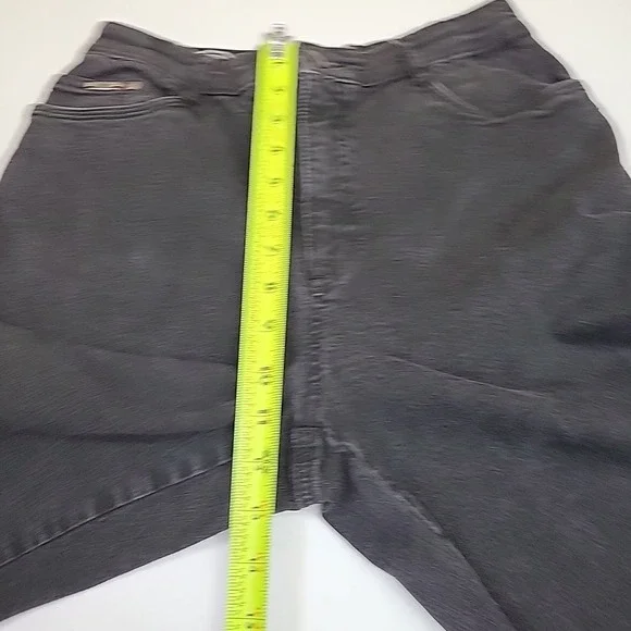 French‎ Dressing Blues FDJ Jeans Womens Size 8 Peggy Black Wide Straight Leg - Picture 4 of 12